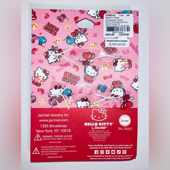 Claire’s Hello Kitty Best Friends Keychains - NEW! Set of 2. - Picture 4 of 4